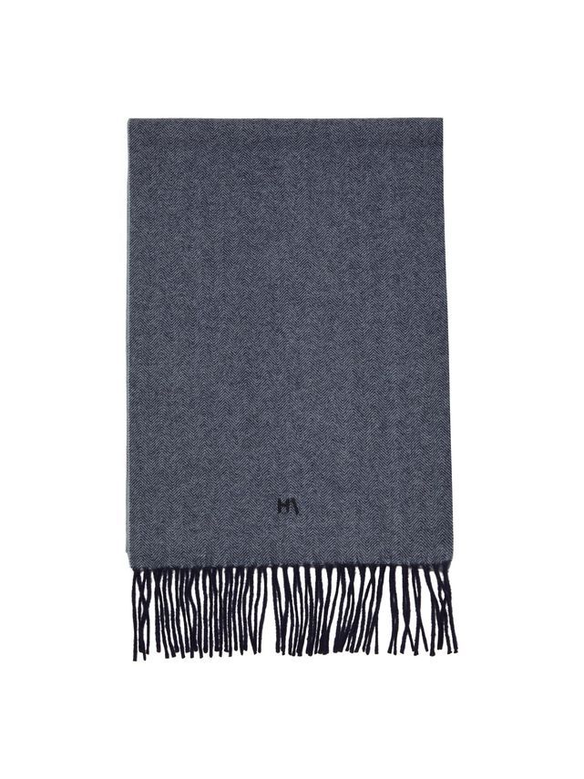 Slhtope Wool Herringbone Scarf