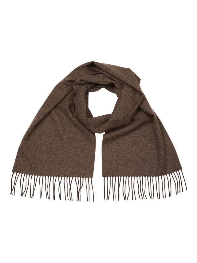 Slhtope Wool Herringbone Scarf