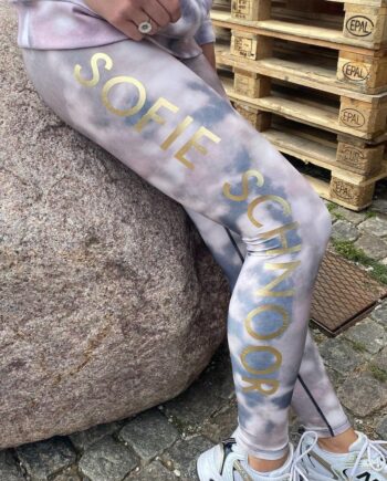Sofie Schnoor Leggings S221360 Camel Tie Dye