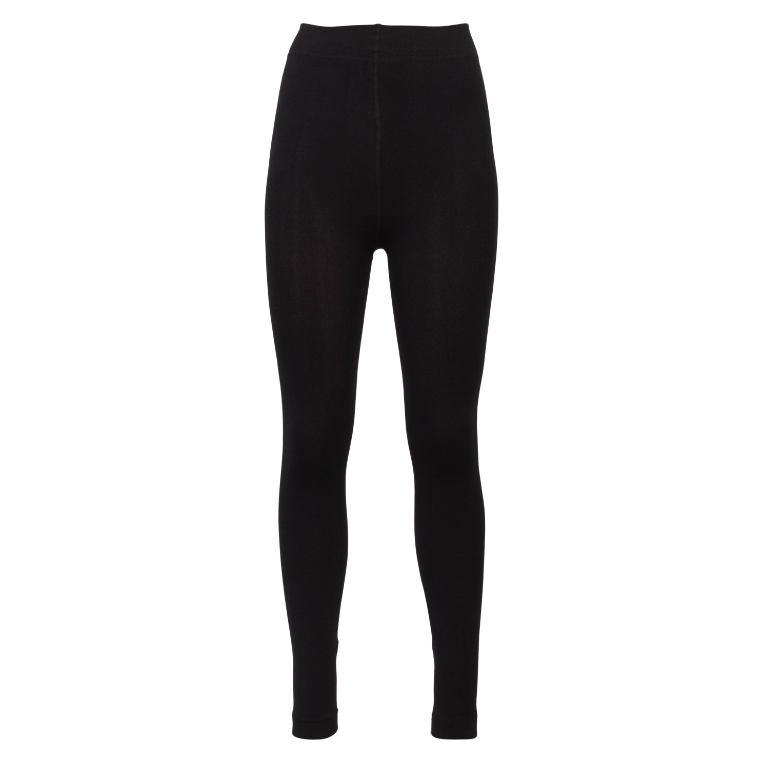Soft Fur Dame Termoleggings Sort