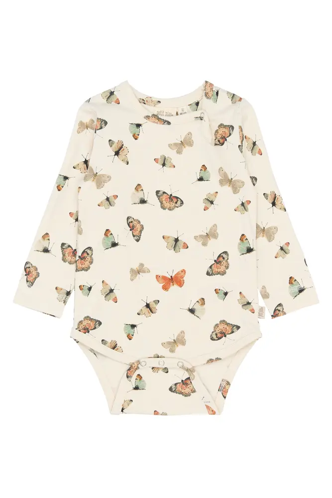 Star Langærmet Body Eggnog Butterfly 86