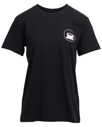 Steenholt Ass Dame  -shirt Med Print P2 Black