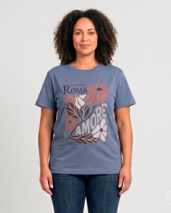 Steenholt Ass Dame  -shirt Med Print P1 Wild Wind 44