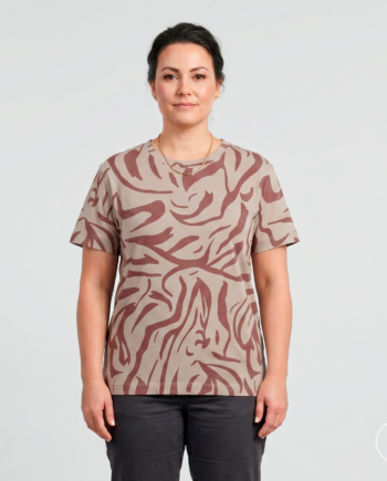 Steenholt Ass Dame  -shirt P5 Aop Withered Rose 44