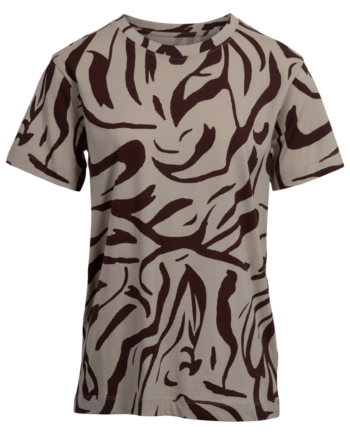Steenholt Dame  -shirt P5 Aop Rum Raisin