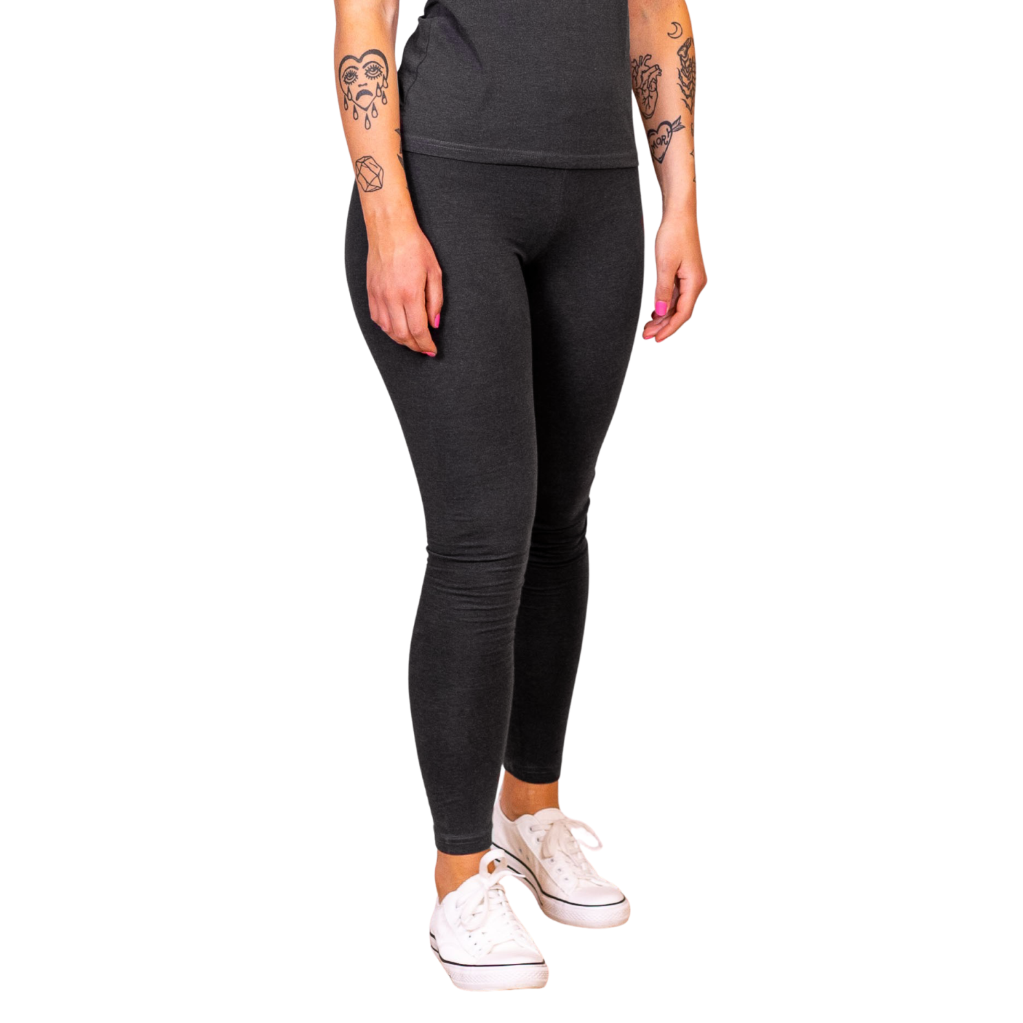 Steenholt Harmony Dame Leggings Dark Grey
