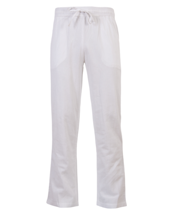 Steenholt Linett Dame Bukser   Hørmix Bright White