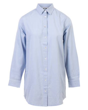 Steenholt Linett Dame Skjorte   Hørmix Sky Blue 46