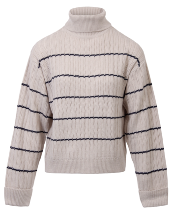 Steenholt Olivia Dame Striktrøje Plus Size Acient Scroll 54
