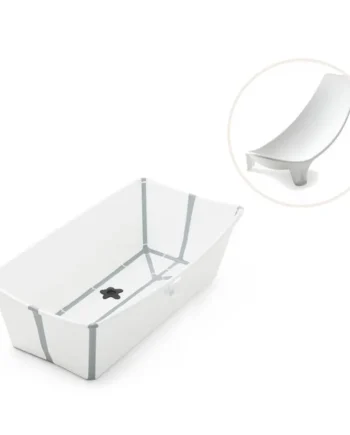 Stokke Flexi Bath   Inkl  Newborn Support Hvid