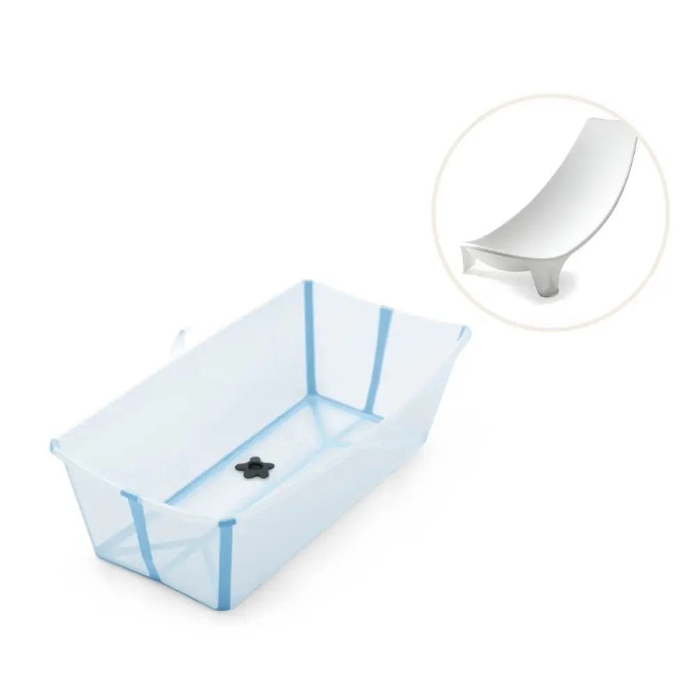 Flexi Bath Inkl Newborn Support Ocean Blue