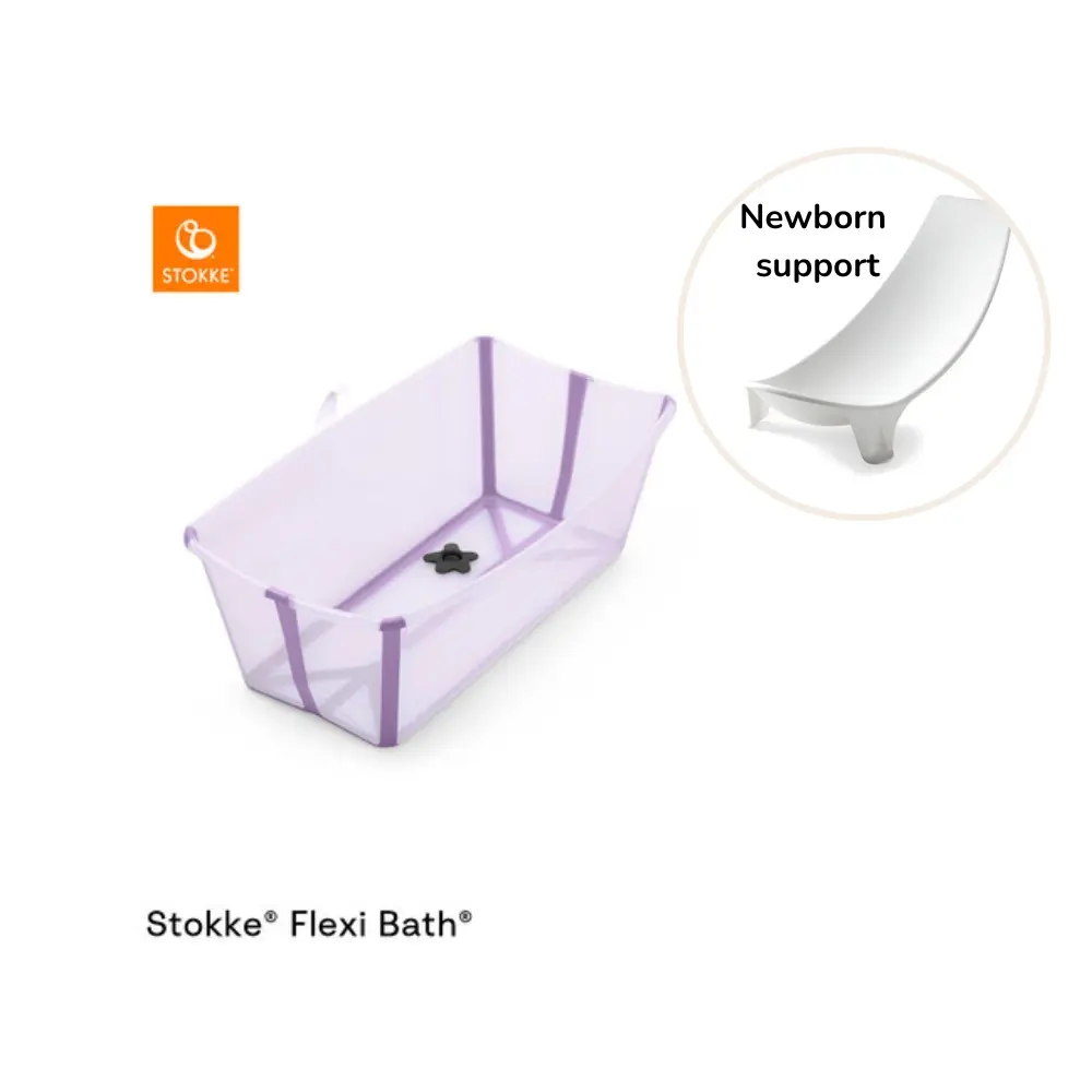 Stokke Flexibath Inkl Newborn Support Lavender