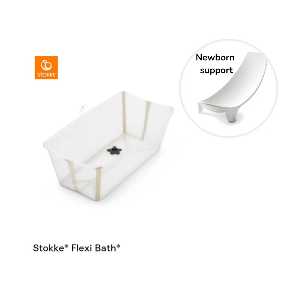 Stokke Flexibath Inkl Newborn Support Sandy Beige