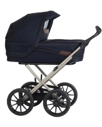 Stork Classic Stel: Champagne Overdel: Navy Blue Brown