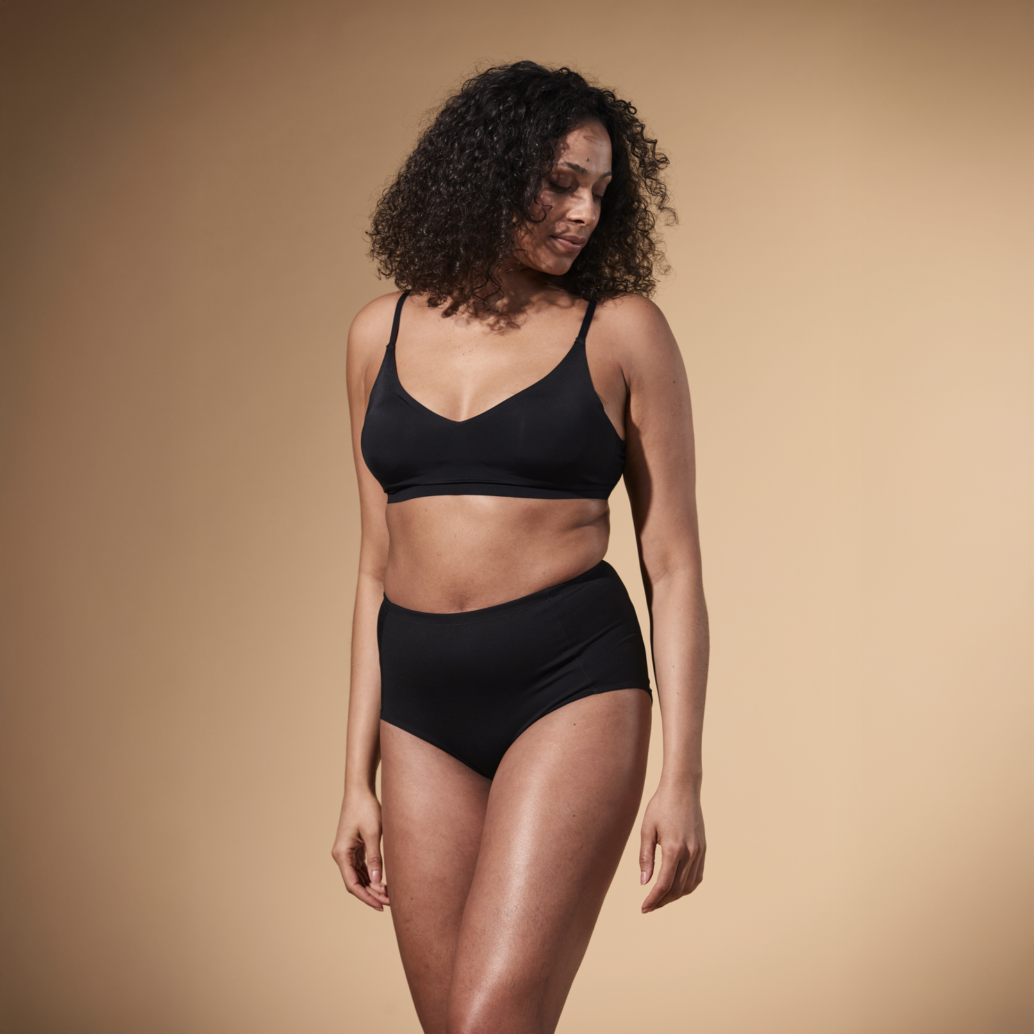 Support Hero High Waist Brief Dame Shapewear Black