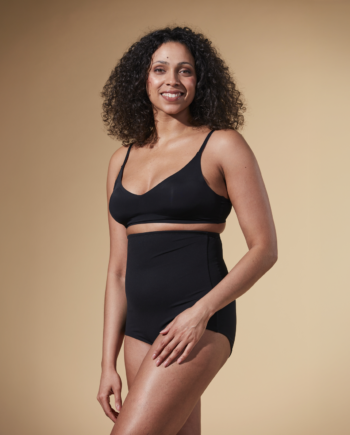 Support Hero Super High Waist Brief Dame Shapewear Black