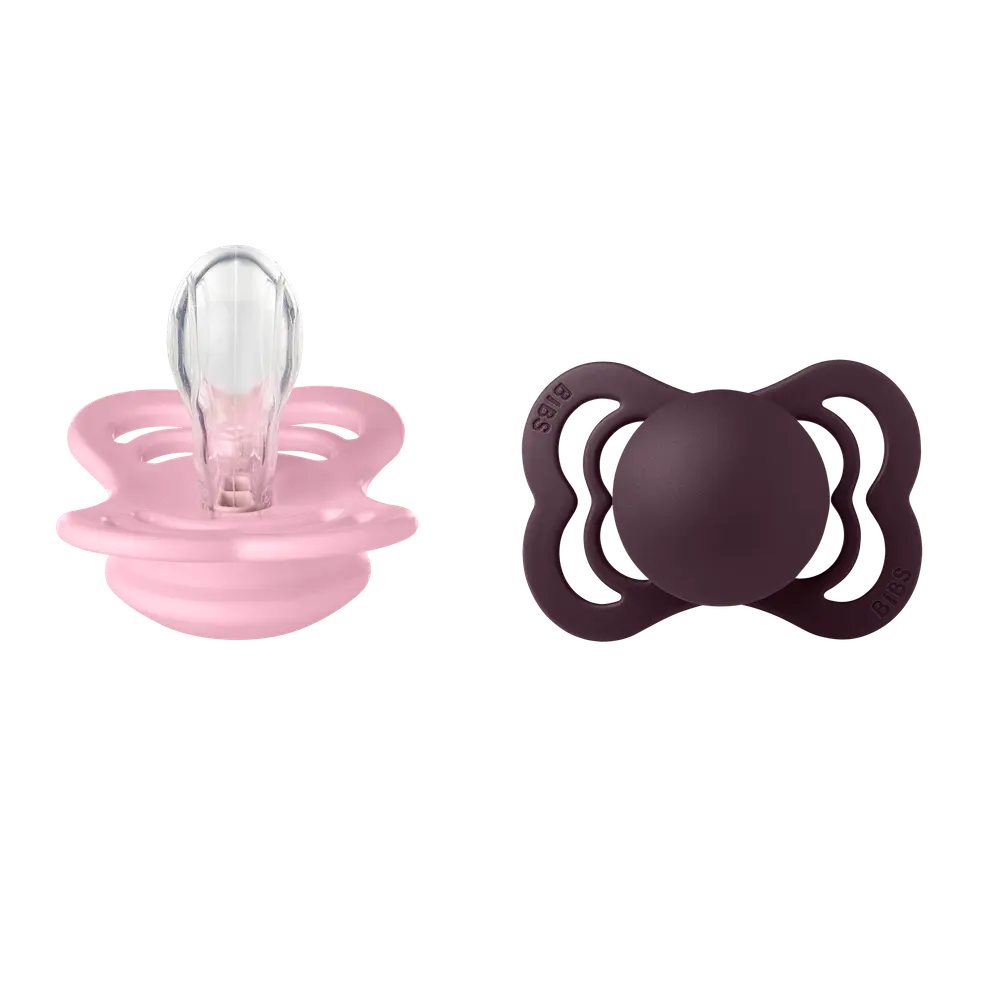 Supreme 2pk Silicone Str   Baby Pink Plum