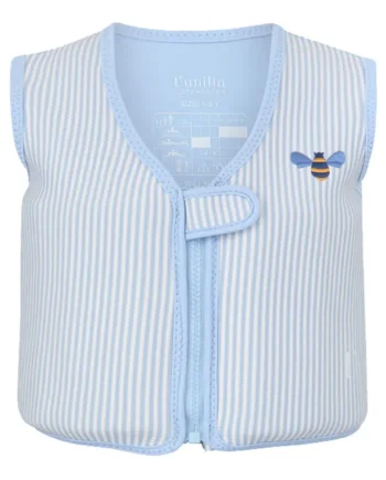 Svømmevest Seersucker Honeybee Blue  -  år