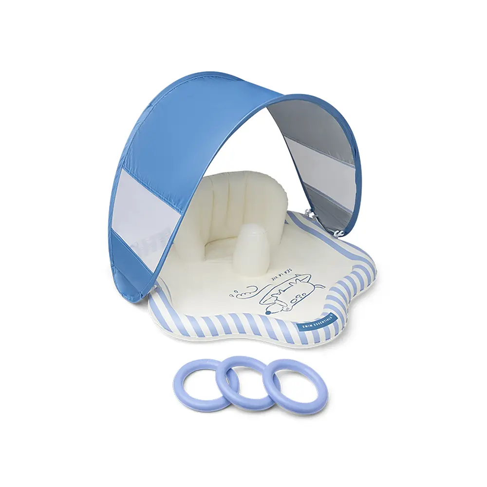 Swim Essentials Baby Plaskestol Med Skygge Surfer