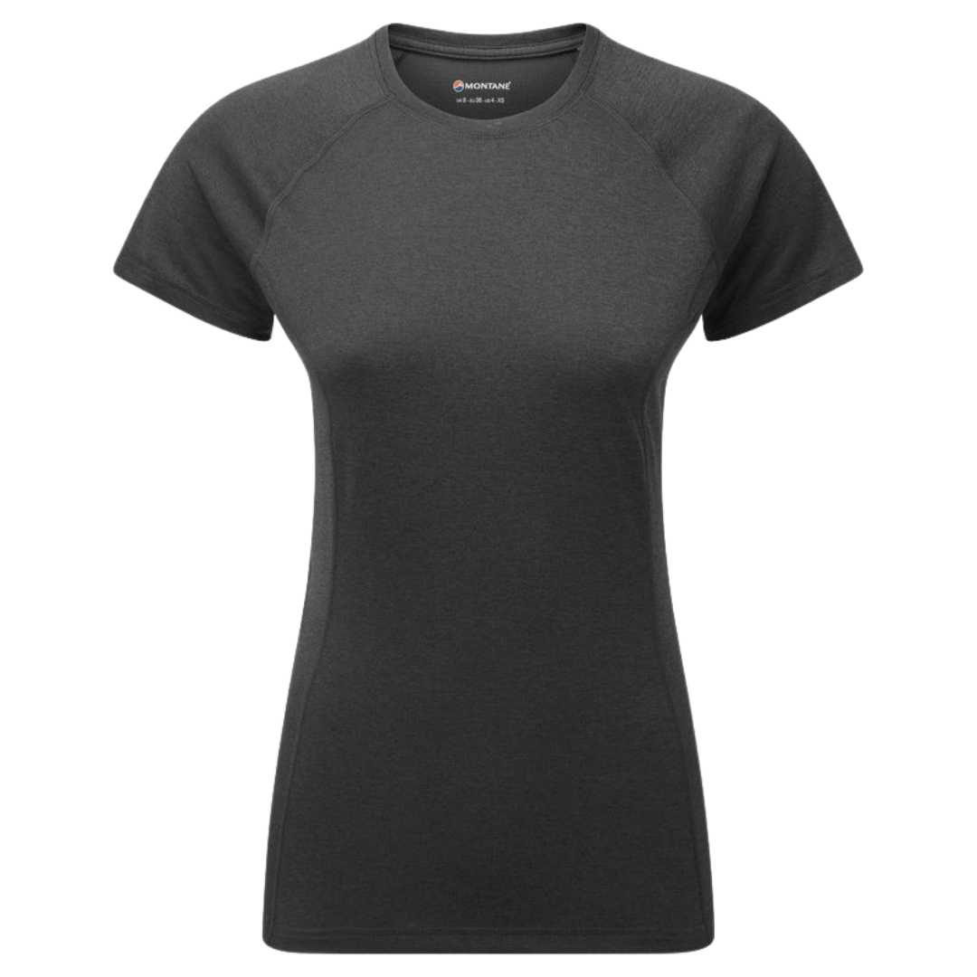 -shirt Dame Montane   Dart   Shirt Sort