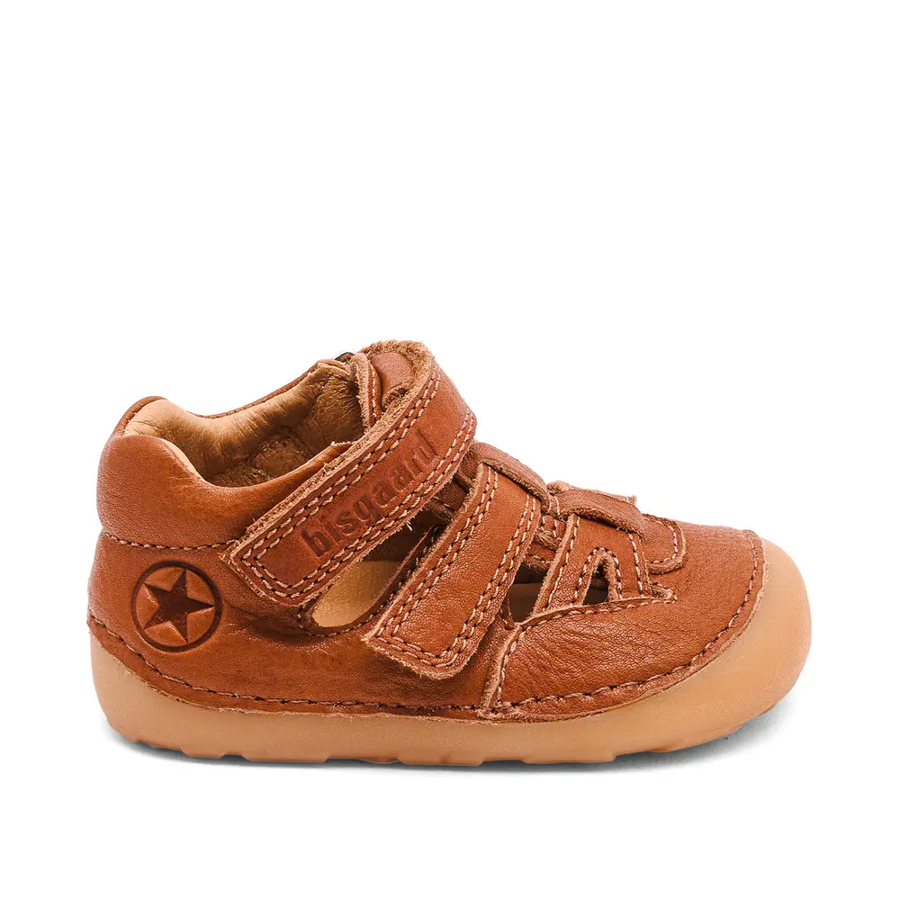 Tate Barefoot Sandal Cognac 19