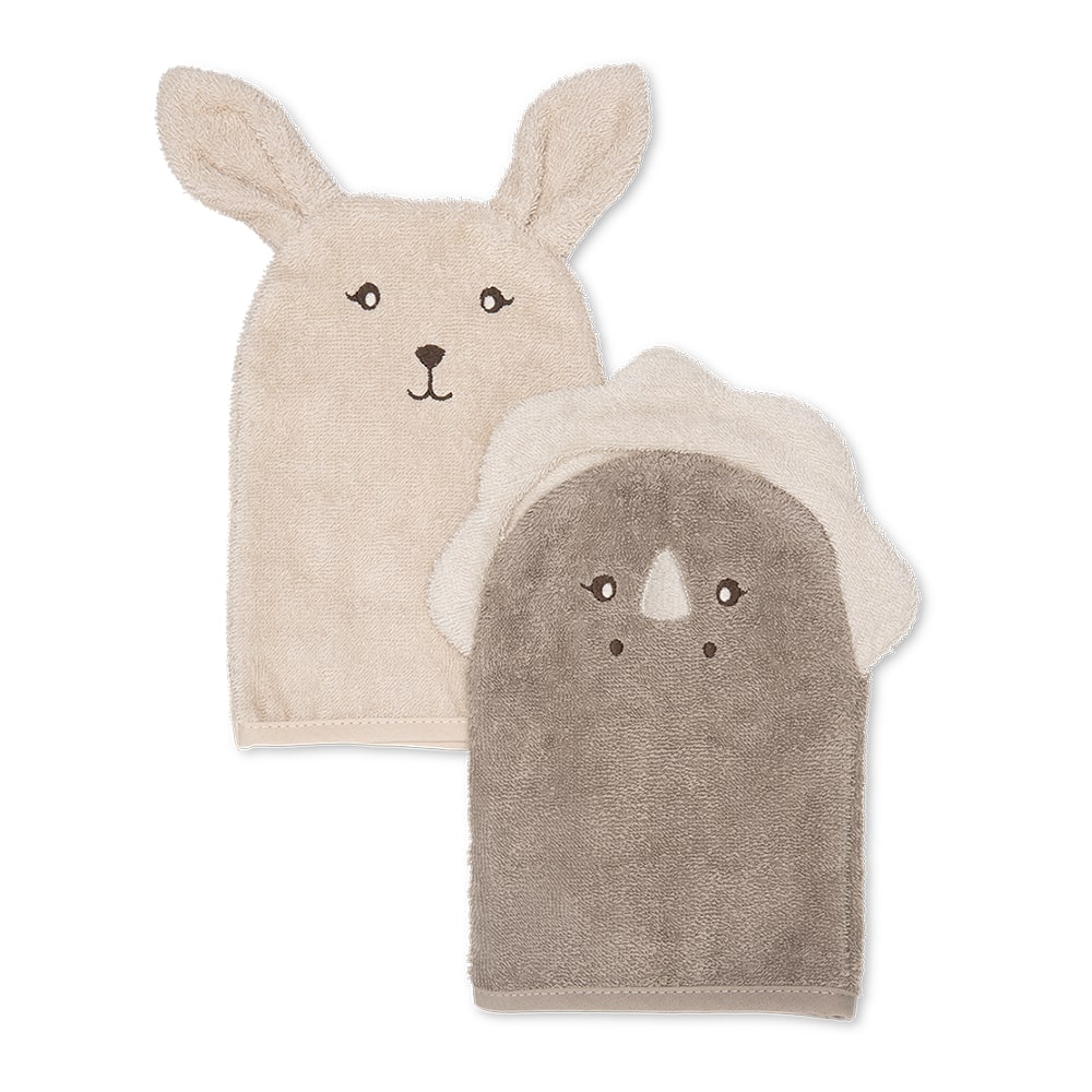 That Apos Mine Michi Vaskeklude -pak Bunny And Dino