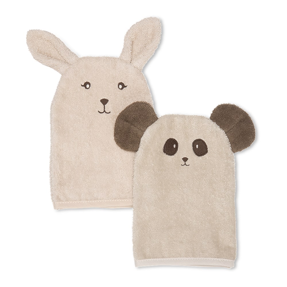 That Apos Mine Michi Vaskeklude -pak Bunny And Panda