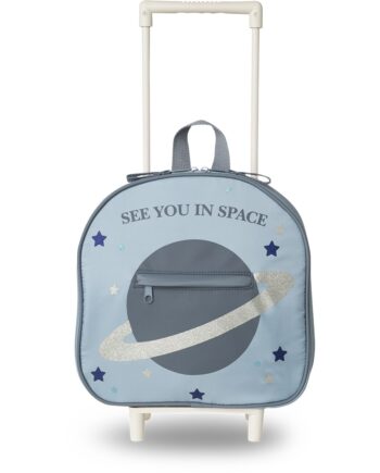 That Apos   Mine Tris Trolley Taske Blue