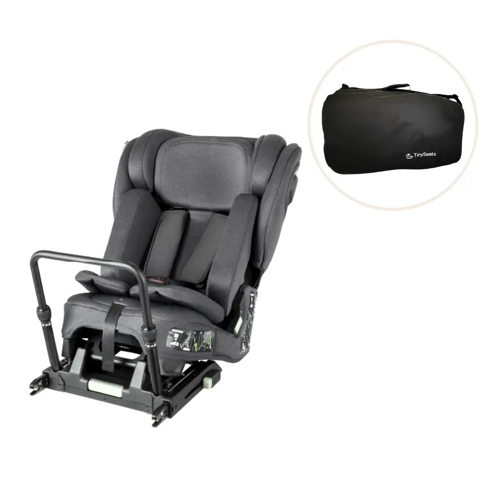 Tinyseats Two Autostol Inkl Skuldertaske