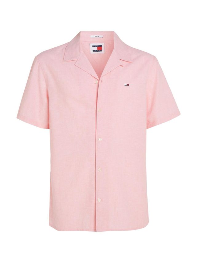 Tjm Linen Blend Camp Shirt Ext