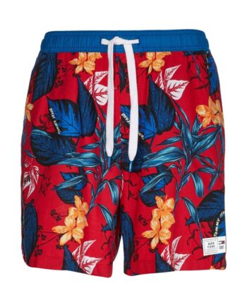 Tjm Tropical Print Beach Short