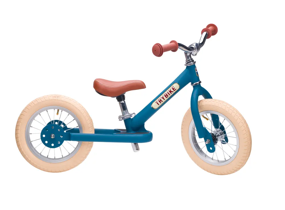 Løbecykel -hjulet Vintage Blå