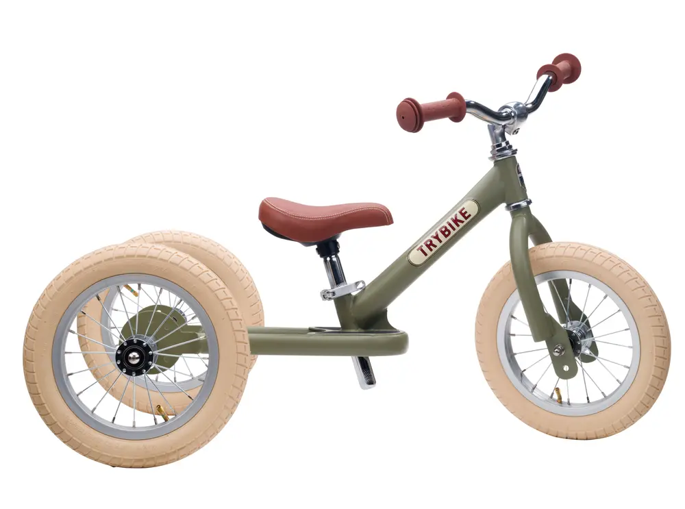 Trybike -hjul Grøn
