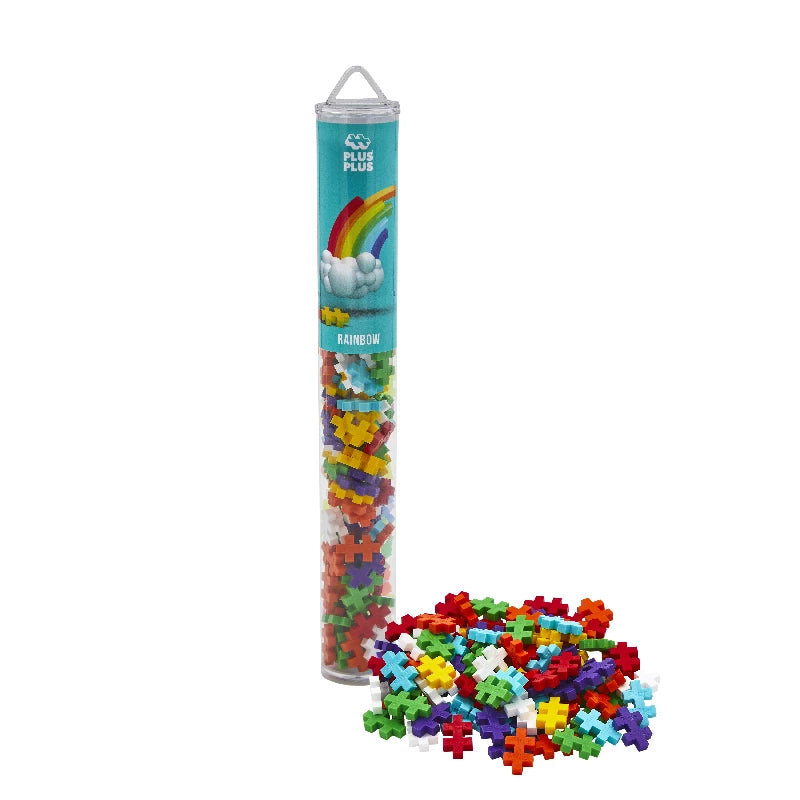 Tube Plus-plus Rainbow Color Mix   100 Pcs Tube