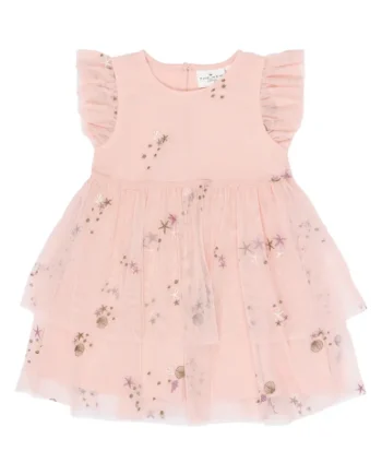 Tulla Kjole Peach Whip Emb 92