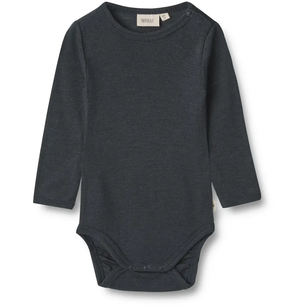 Uld Body Langærmet Lucca Navy 56