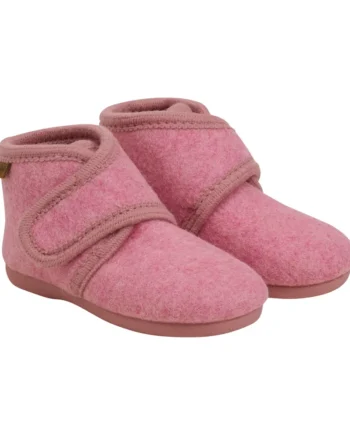 Uldhjemmesko Velcro Wild Rose 24