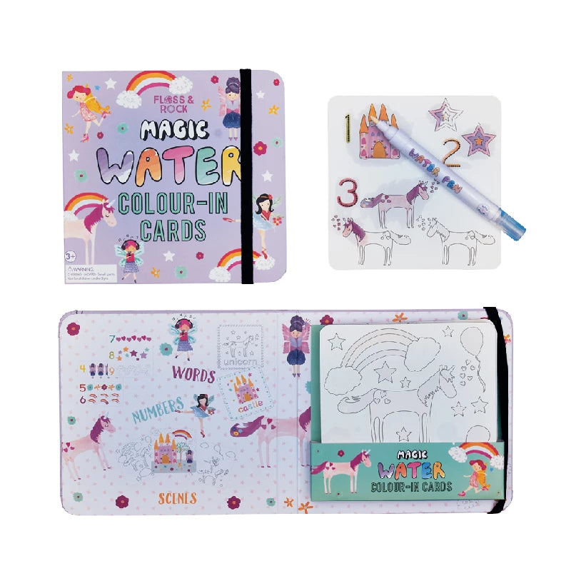 Vandtusch Magiske Kort Fairy Unicorn