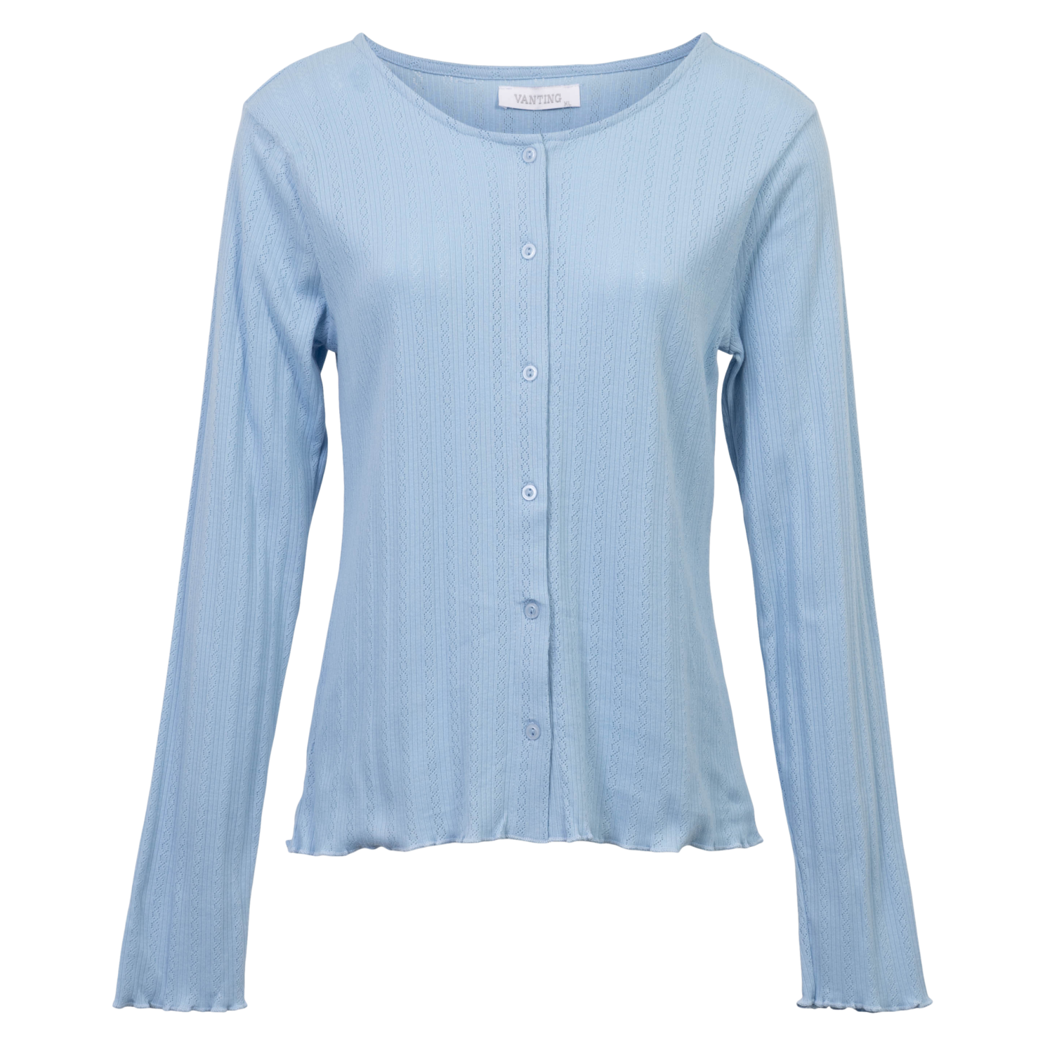 Vanting Dame Cardigan Light Blue