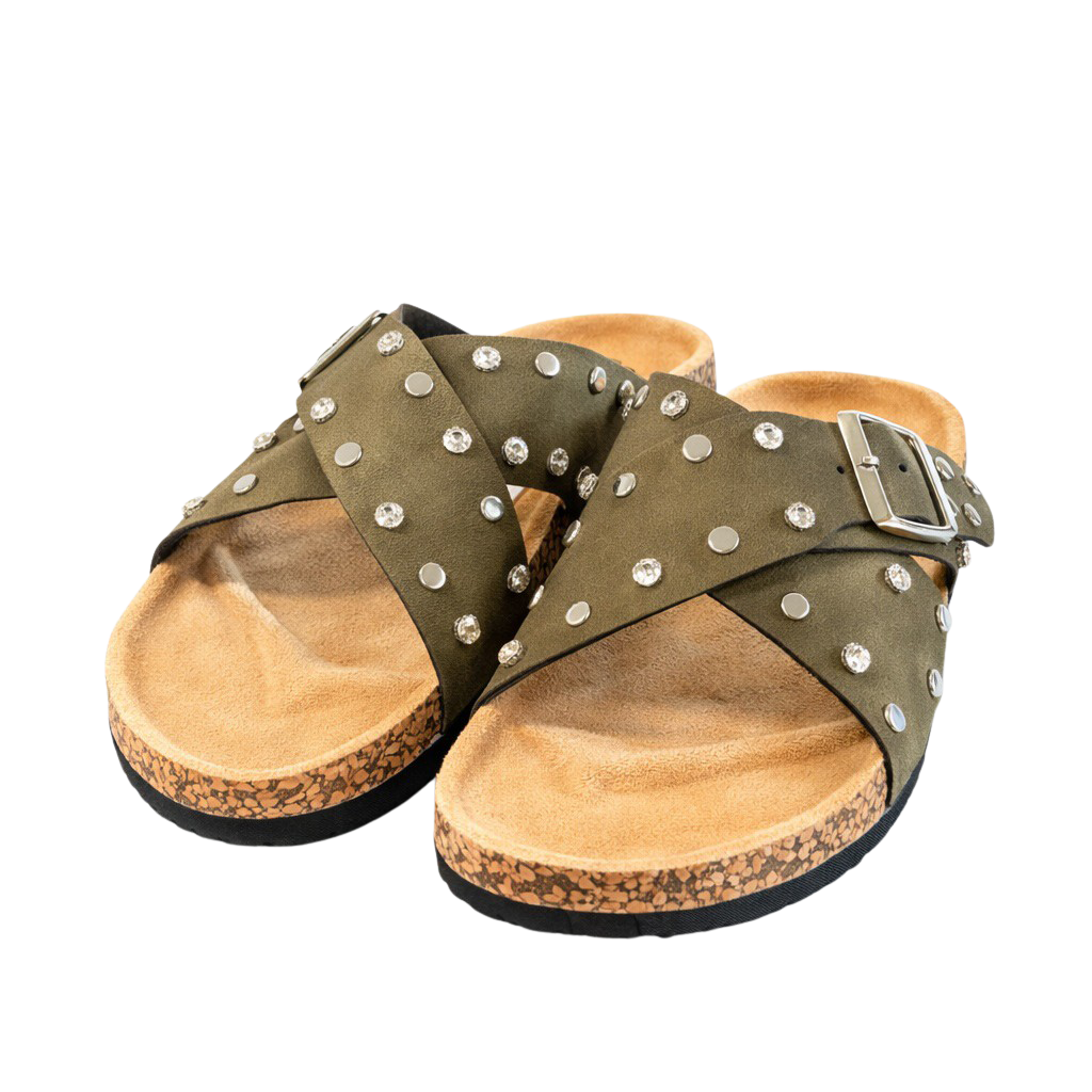 Vanting Dame Sandaler Army 37
