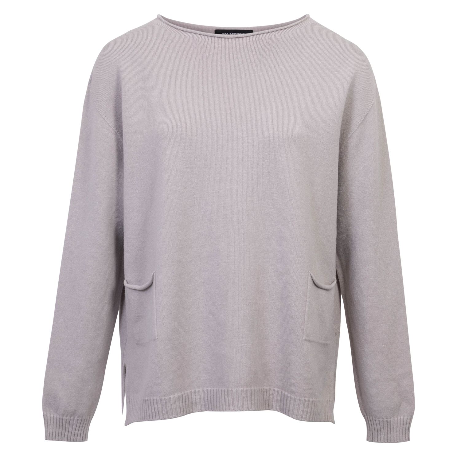 Vanting Dame Striktrøje Light Grey