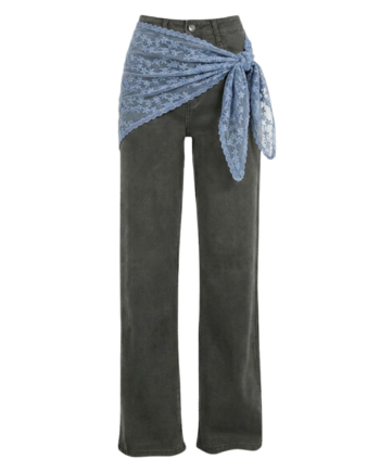 Vanting Dame Tørklæde Blue Onesize