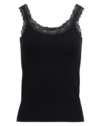Vanting Dame Top Black