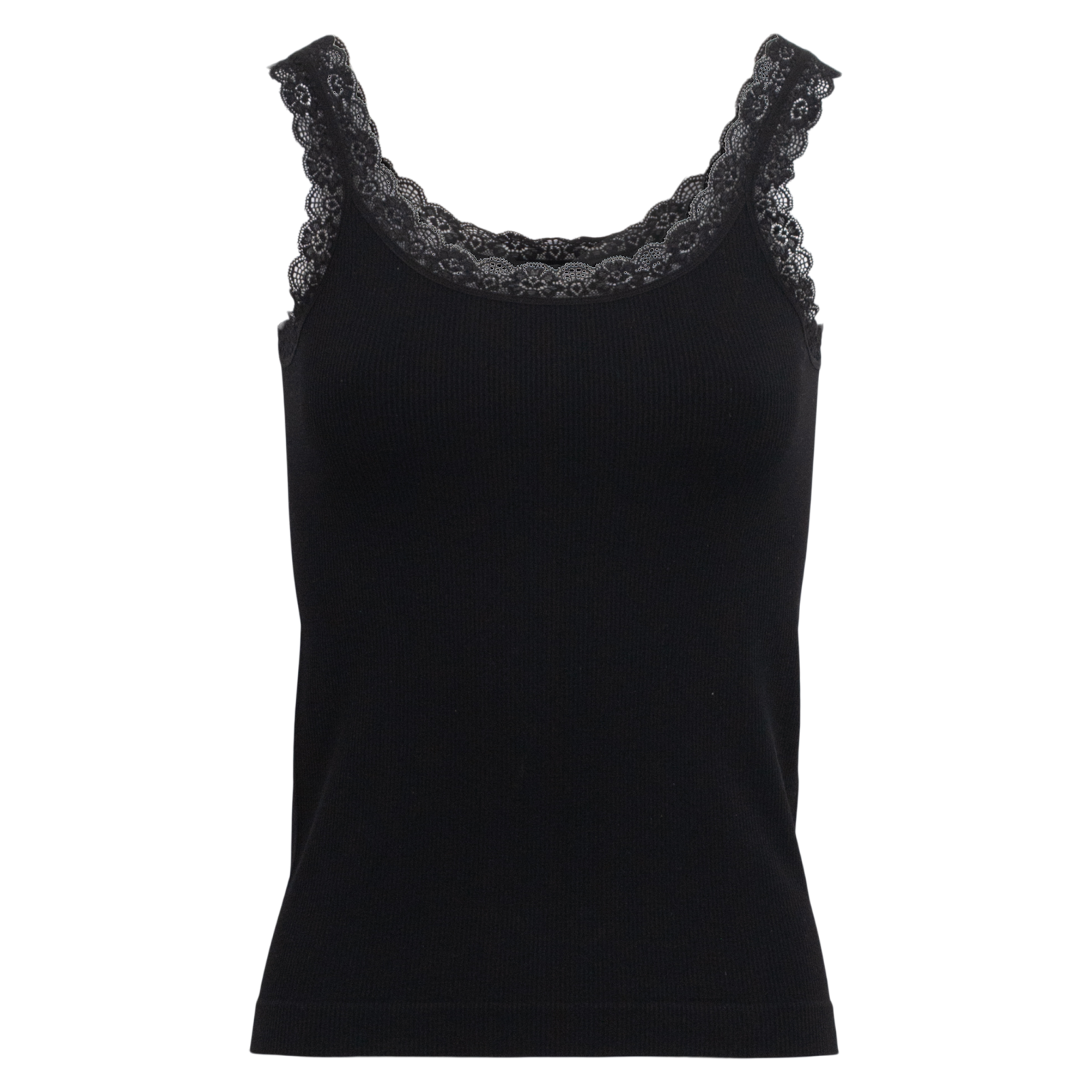 Vanting Dame Top Black