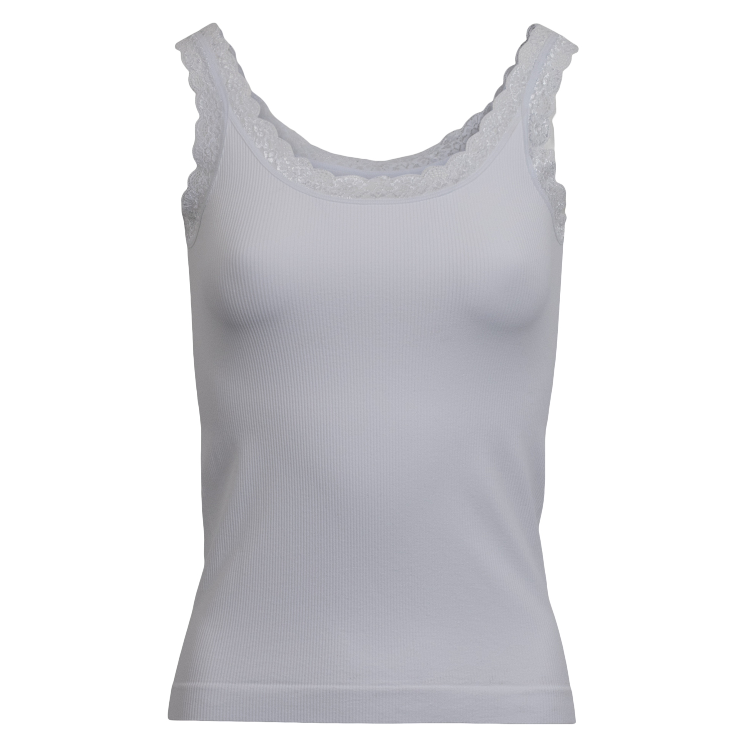 Vanting Dame Top White