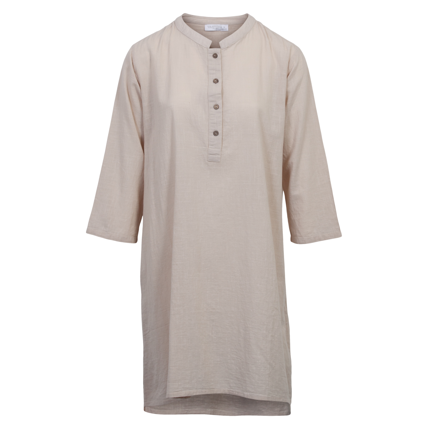 Vanting Dame Tunika Hørmix Beige 46 48