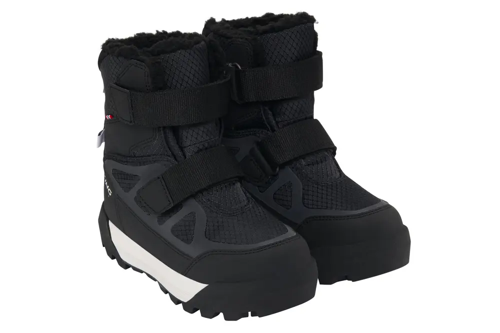 Viking Constrictor Warm Sc Wp 2v Vinterstøvle Black 27