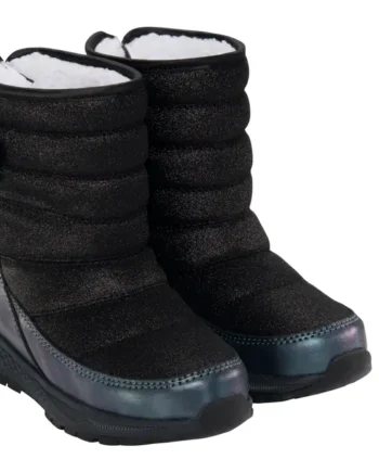 Viking Equip Glitter Warm Wp 2v Vinterstøvle Black 32