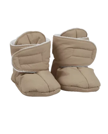 Voksi Baby Booties Dark Sand  -2y