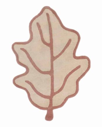 We Are Bitte Leaf Gulvtæppe Rose